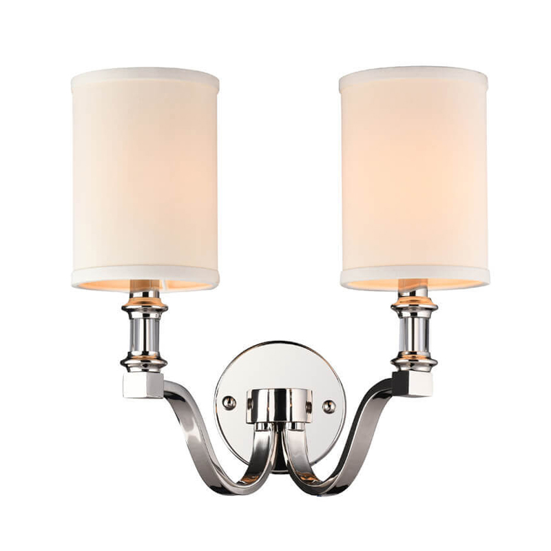 Бра Art Lamp Beige nickel 2 Никель Сатин Бежевый в Казани | Loft Concept 