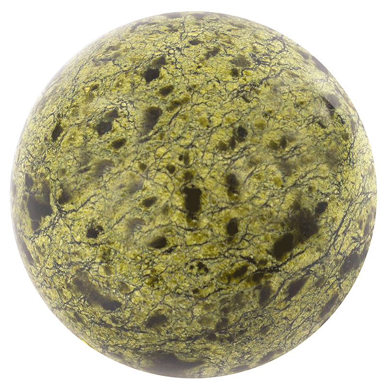 Шар декоративный из натурального камня Змеевик Зеленый Natural Stone Spheres Зеленый Шар декоративный из натурального камня Змеевик Зеленый Natural Stone Spheres Зеленый в Казани | Loft Concept