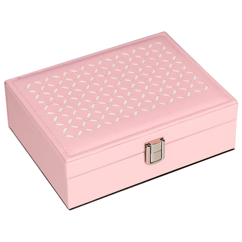 Шкатулка Varda Jewerly Organizer Box pink Розовый в Казани | Loft Concept 