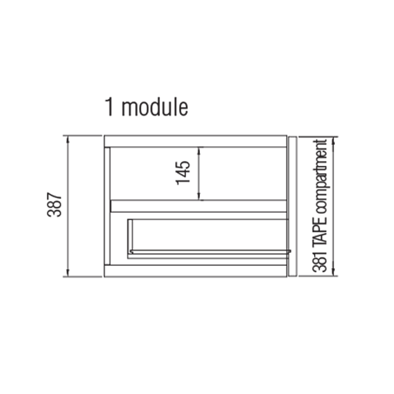 Дизайнерский длинный буфет 505 UP SIDEBOARD в Казани