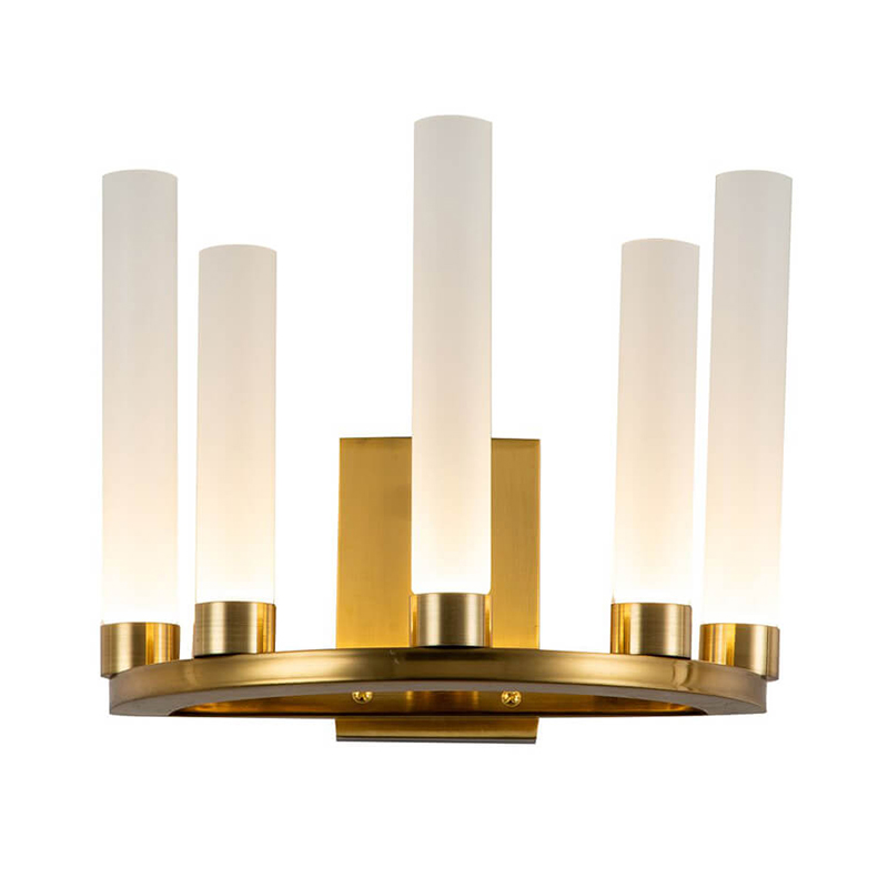 Бра Candlestick Wall Lamp Золотой в Казани | Loft Concept 