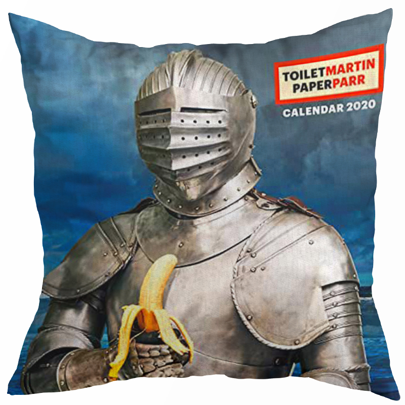 Декоративная подушка Seletti Cushion Knight Синий Серый Красный в Казани | Loft Concept 