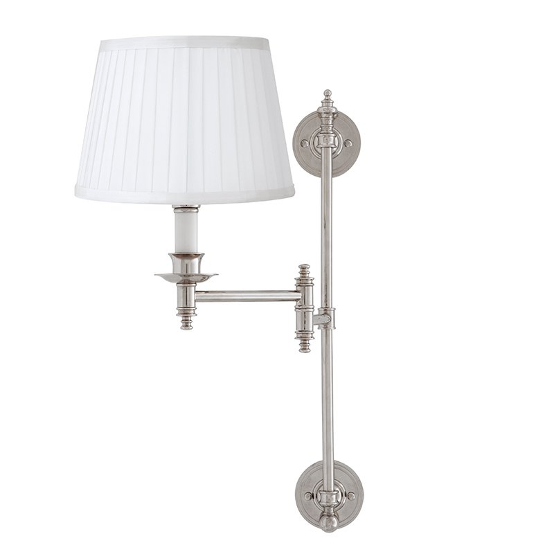 Бра Wall Lamp Indigo Nickel Никель Белый в Казани | Loft Concept 