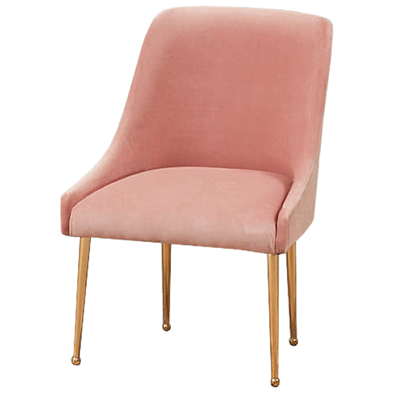 Стул Gormal Stool pink Розовый Золотой в Казани | Loft Concept 