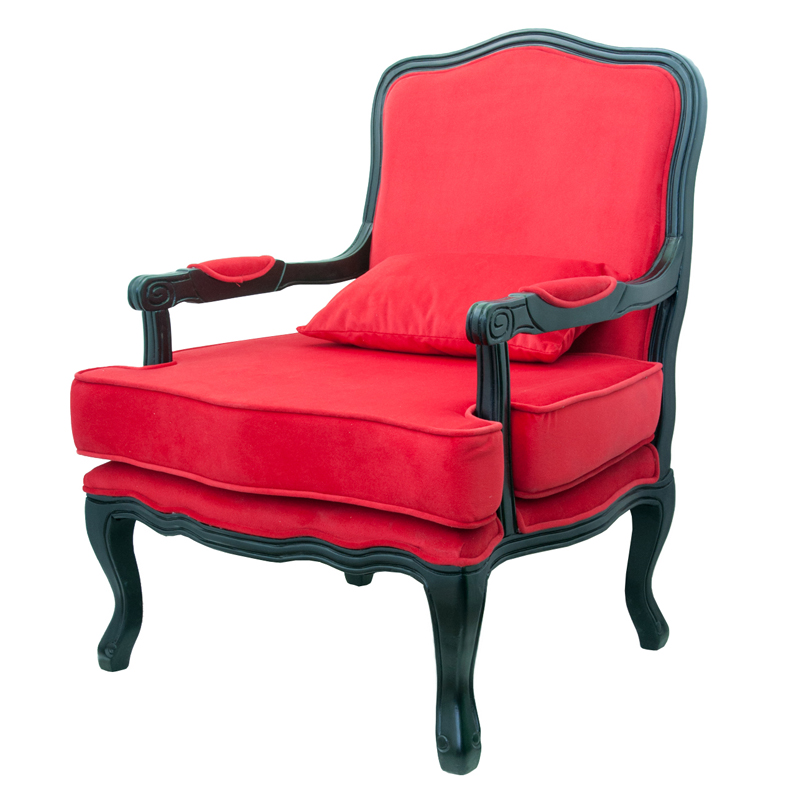 Кресло Harold Chair red Красный в Казани | Loft Concept 