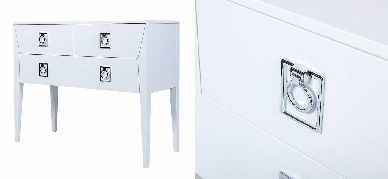 Белый комод Сontemporary Art Deco - фото