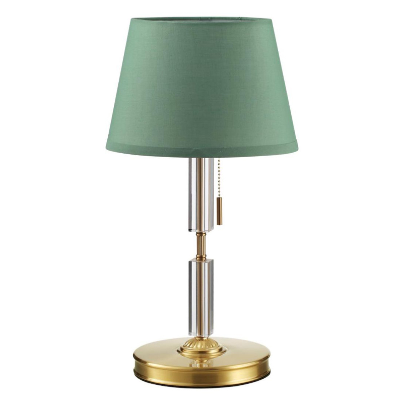 Настольная лампа Ramona Green Table Lamp Бронза Зеленый в Казани | Loft Concept 