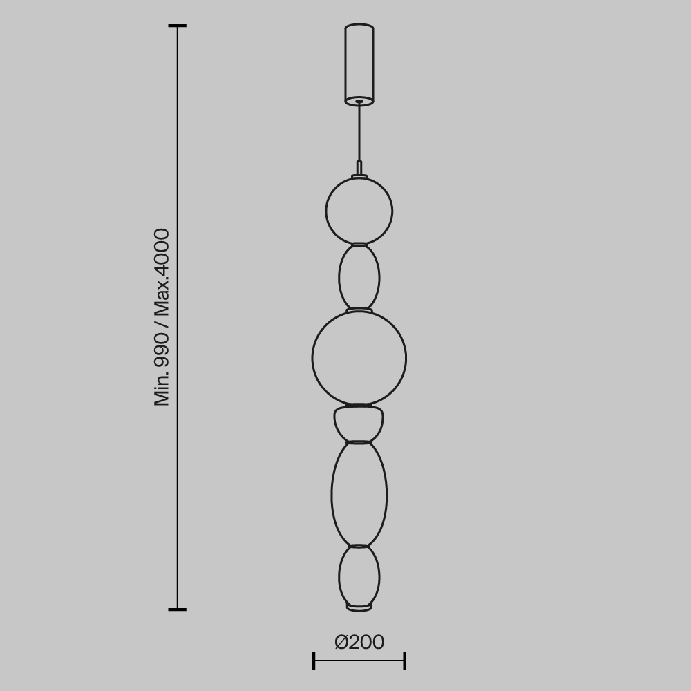Подвесной светильник Adore LED 3000K 24Bт  в Казани