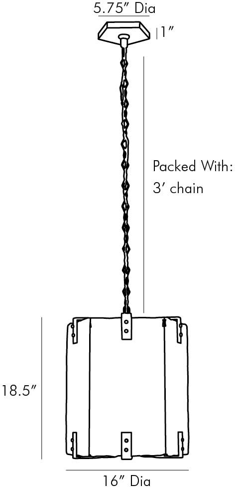 Люстра Arteriors TOMLIN PENDANT в Казани