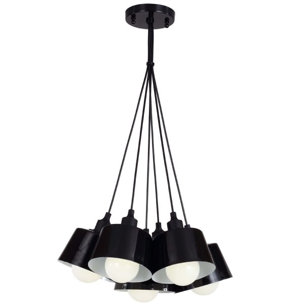 Люстра Compact Pendant Black Черный в Казани | Loft Concept 