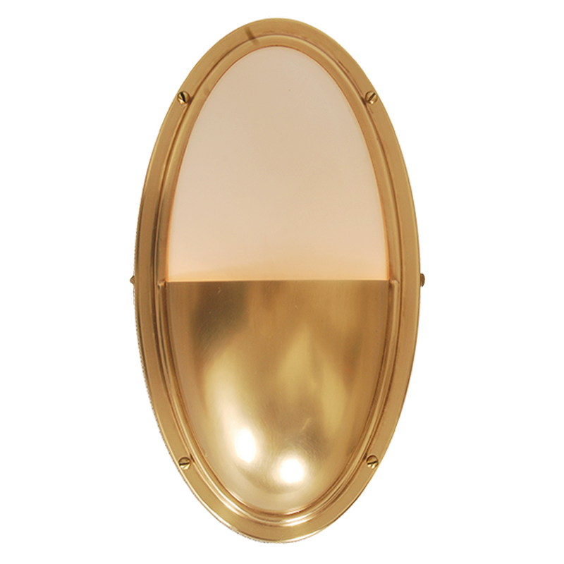 Бра Benita Loft Sconce gold Золотой Белое матовое стекло в Казани | Loft Concept 