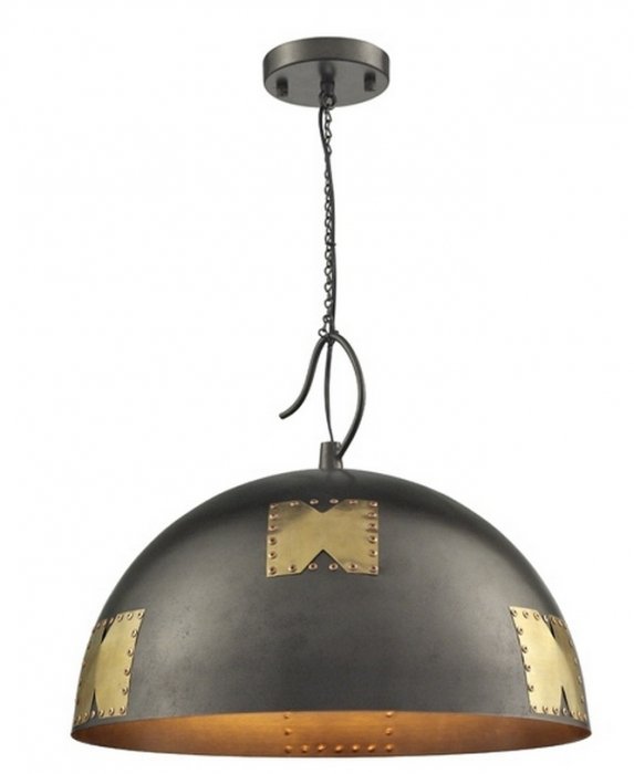 Подвесной светильник Loft Сlincher Steampunk Pendant Wide 4 Черный в Казани | Loft Concept 