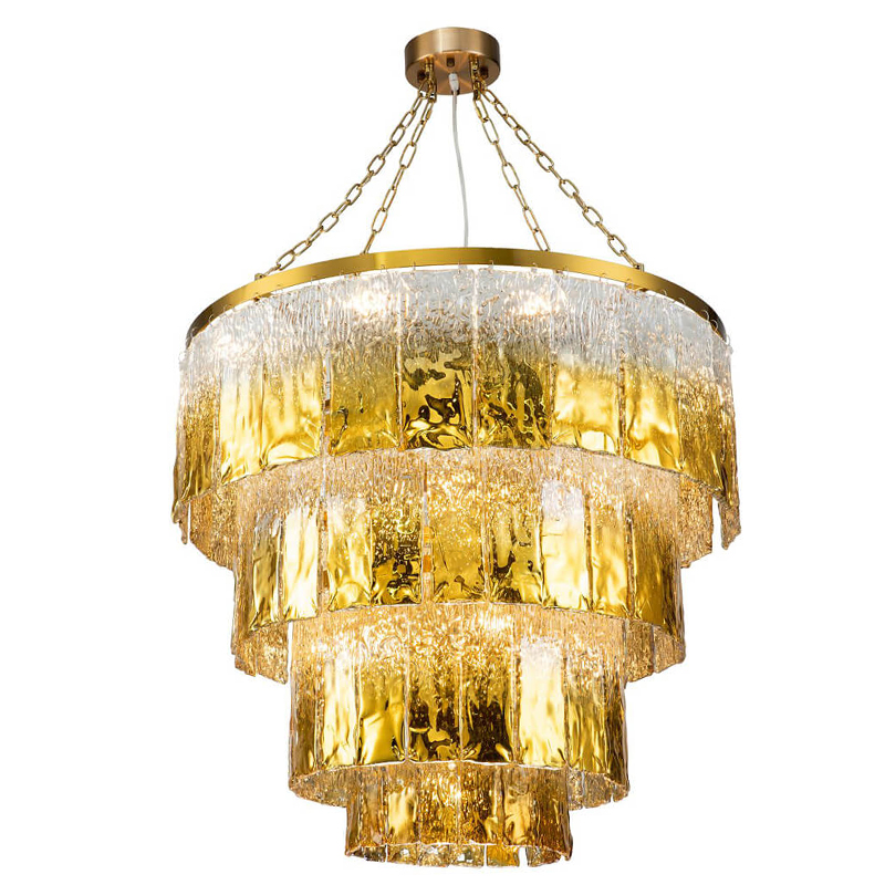 Люстра Golden Ombre Chandelier 61 Золотой в Казани | Loft Concept 