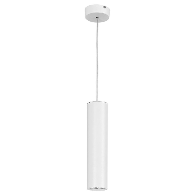 Подвесной светильник Luis Trumpet Tube White Lamp 25 Белый в Казани | Loft Concept 