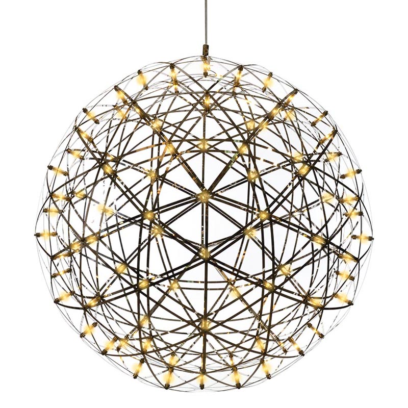 Люстра Moooi 3D Sphere Yellow lamp L Хром в Казани | Loft Concept 