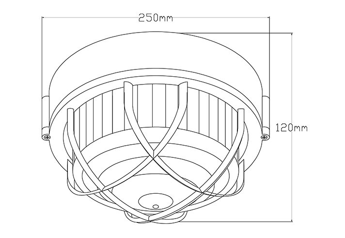 Спот Loft Round Plate в Казани