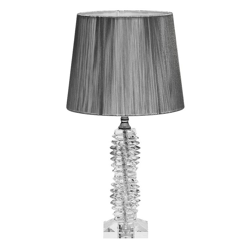 Настольная лампа Niklas Table Lamp Серебряный в Казани | Loft Concept 