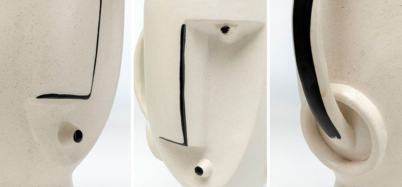 Ваза бежевая Thoughtfulness - фото