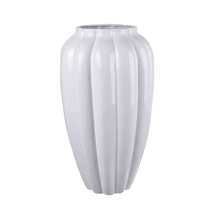 Ваза Carambola Vase white high Белый в Казани | Loft Concept 