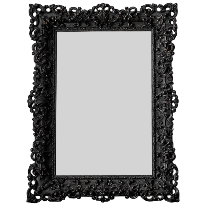 Зеркало Leeuw Mirror Black Винтажный черный в Казани | Loft Concept 