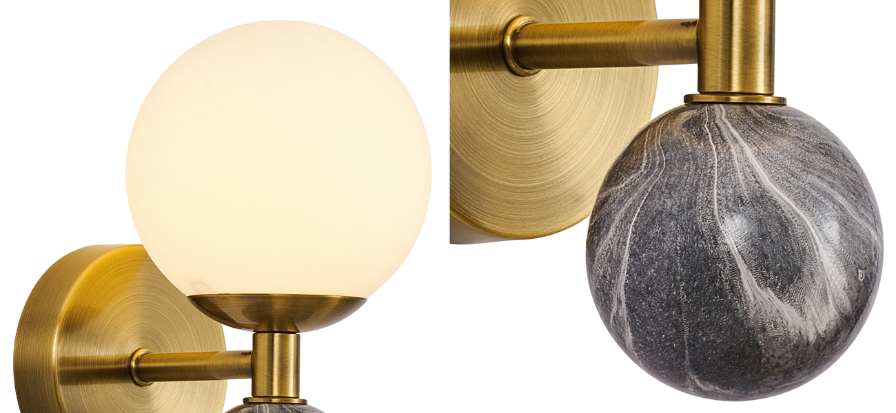 Бра Black Marble Decor - фото