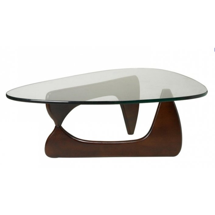 Столик Isamu Noguchi Coffee Table Черный Коричневый Белый дуб в Казани | Loft Concept 