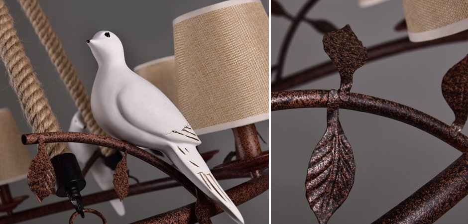 Люстра Norman Bird Forest 9 Люстра Norman Bird Forest 9 - Loft-Concept в Казани