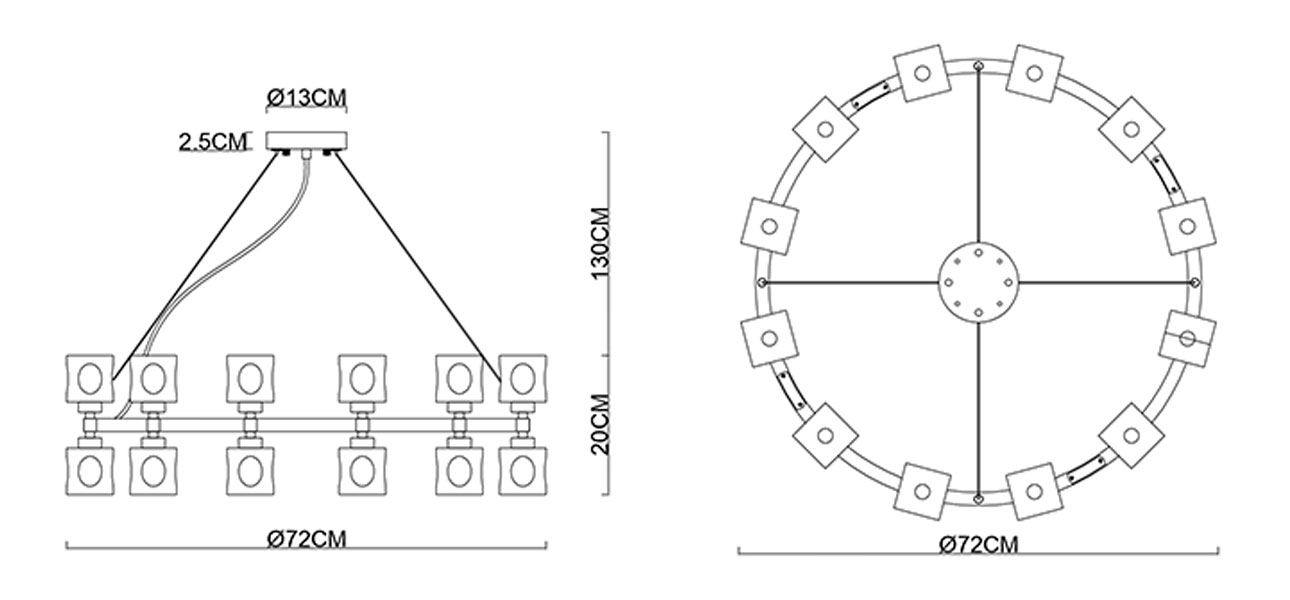 Люстра Dzherardo 24 - фото №2
