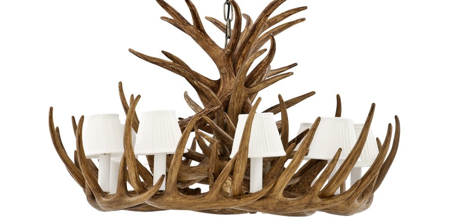 Люстра Eichholtz Chandelier Horn Highlands - Loft-Concept в Казани