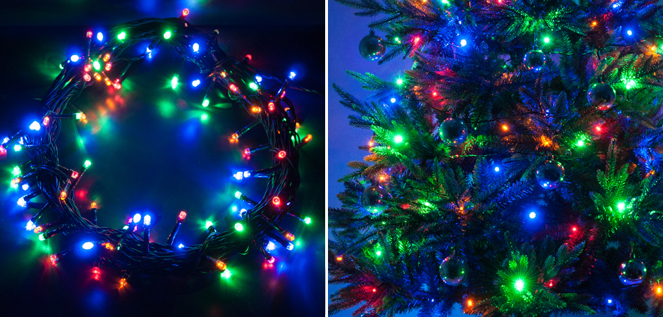 Интерьерная Гирлянда Цветные диоды - Loft-Concept в Казани