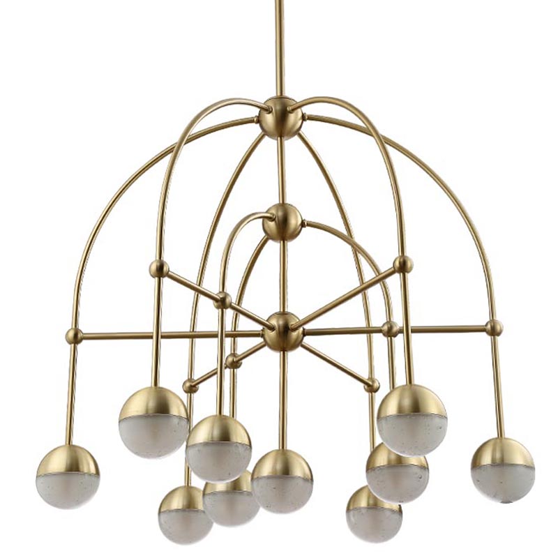 Люстра Heidy Bronze Chandelier 10 Бронза в Казани | Loft Concept 