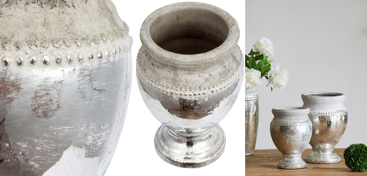 Ваза Vase Argenta Cup silver 23 - фото