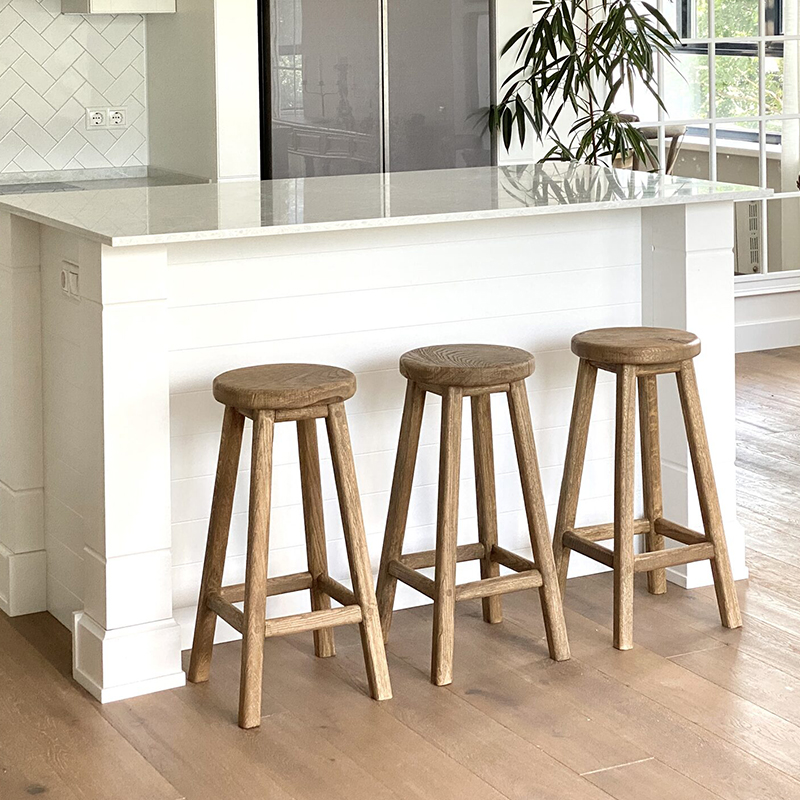 Барный табурет Den Bar Stool Древесина в Казани | Loft Concept 