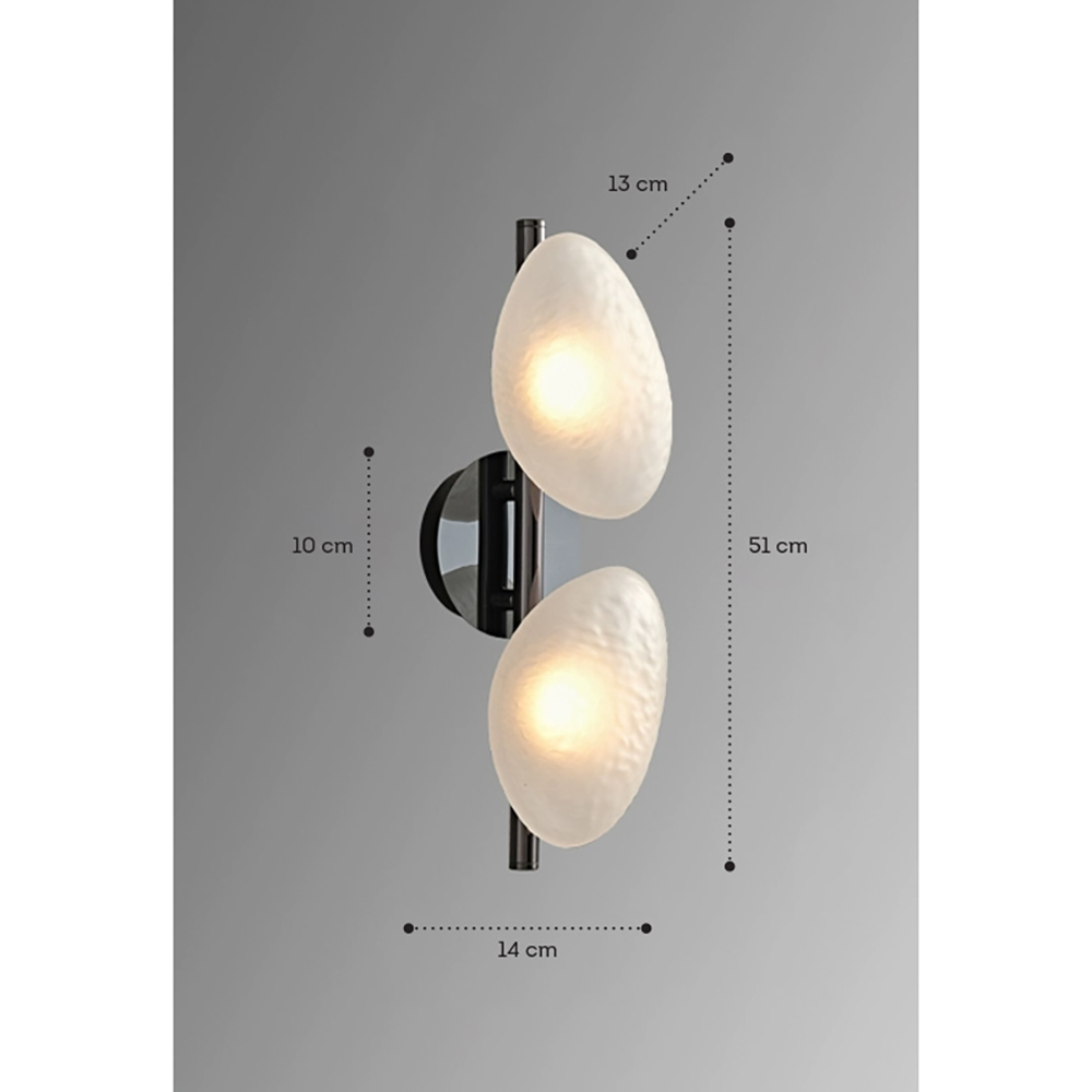 Бра LINDIS FROST LONG WALL 2 лампы Молочное стекло  в Казани