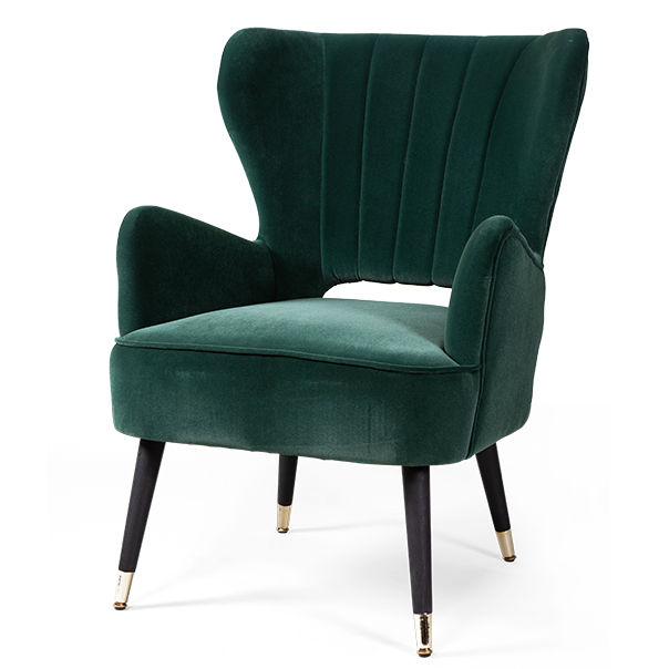 Кресло Flice ArmChair green Малахит (зеленый) в Казани | Loft Concept 