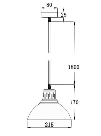 Люстра Loft Rust Pendant в Казани