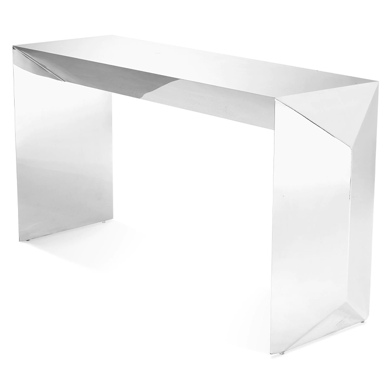 Консоль Eichholtz Console Table Carlow Хром в Казани | Loft Concept 