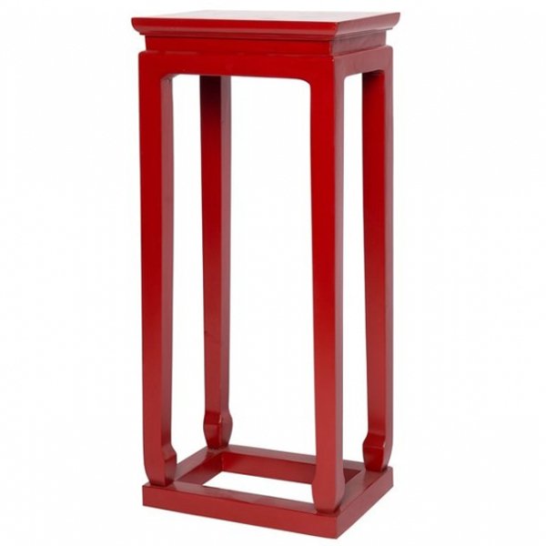 Приставной столик Chinese Side Table Red Красный в Казани | Loft Concept 