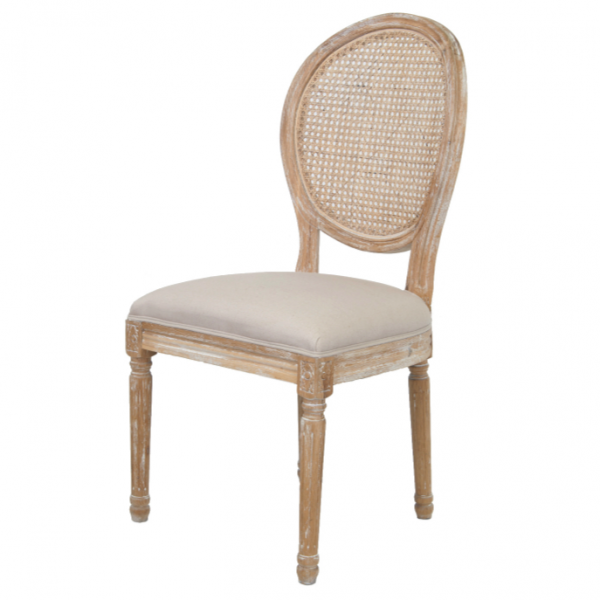 Стул French chairs Provence Beige Rattan 2 Chair Бежевый в Казани | Loft Concept 