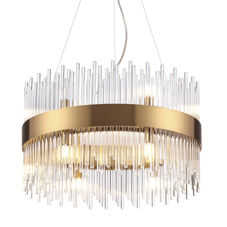 Люстра Nembus Chandelier Gold Circle Бронза в Казани | Loft Concept 