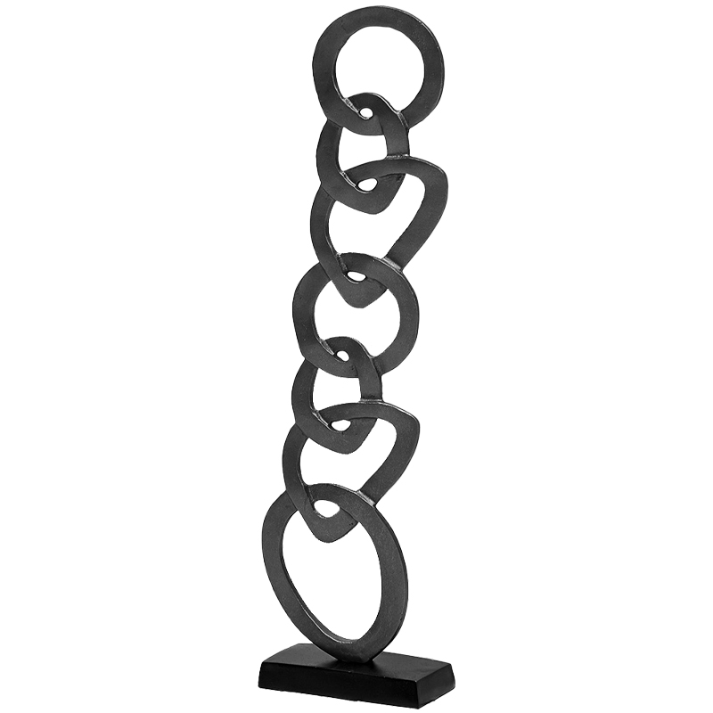 Статуэтка Anillos Statuette Black Черный в Казани | Loft Concept 