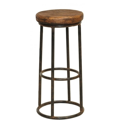 Барный стул Industrial Rust London Bar Stool Коричневый в Казани | Loft Concept 