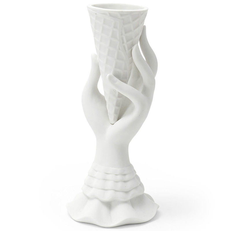 Статуэтка Jonathan Adler I-Scream Vase Белый в Казани | Loft Concept 