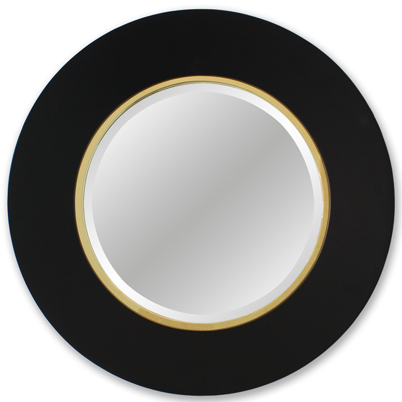 Зеркало Black Circle Mirror  в Казани | Loft Concept 