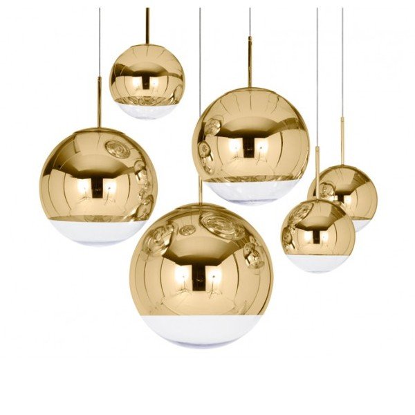 Подвесной светильник Mirror Ball Gold Золотой в Казани | Loft Concept 