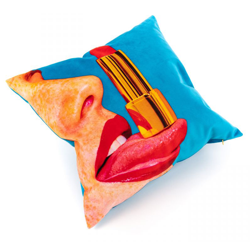 Подушка Seletti Cushion Tongue Мульти в Казани | Loft Concept 