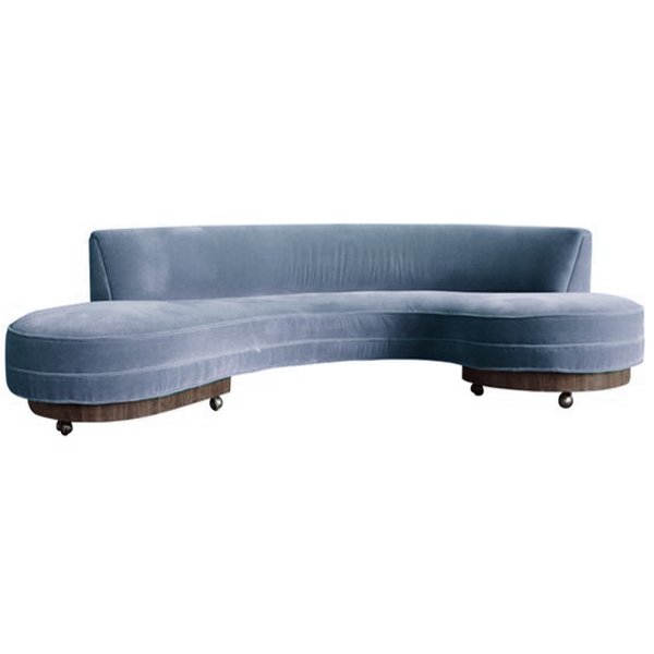 Early Vladimir Kagan Sofa Сизый в Казани | Loft Concept 