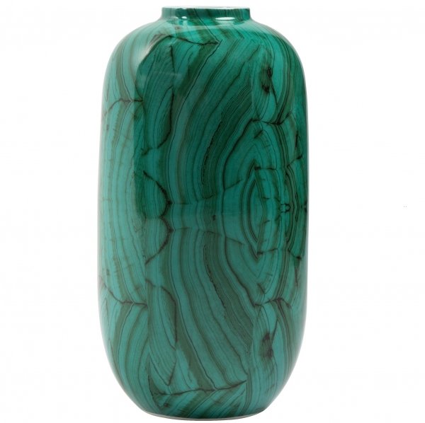 Ваза Malachite Vase Tall Малахит в Казани | Loft Concept 