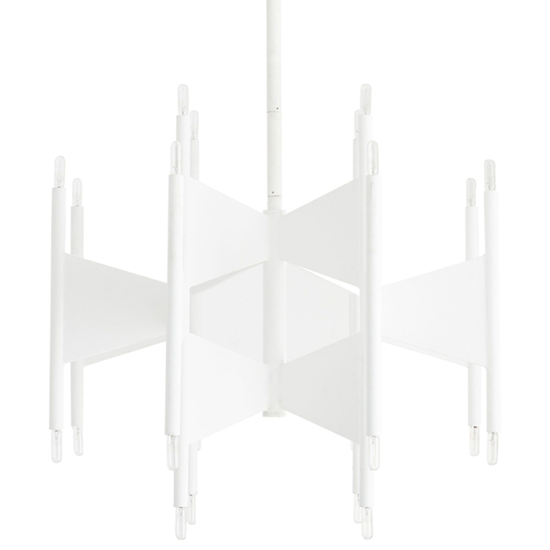 Люстра Arteriors DESKINS CHANDELIER Белый в Казани | Loft Concept 