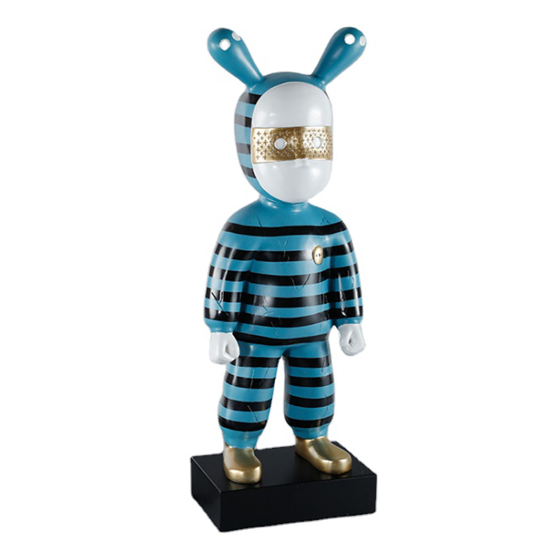 Rolito Large Figurine Blue Синий Черный Золотой в Казани | Loft Concept 